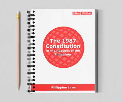 1987 Constitution Codal Journal